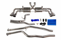 TurboWorks Porsche Cayenne (958, 3.0T / 3.6T, 15-17) Aktív Kipufogó rendszer (CatBack)