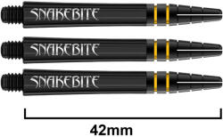 Red Dragon Dart szár Red Dragon Peter Wright Snakebite Nitrotech, hosszú, fekete-arany, 42mm