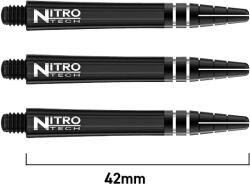 Red Dragon Dart szár Red Dragon Nitrotech műanyag fekete, hosszú, 42mm