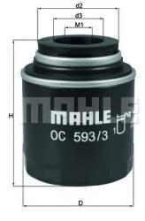 Mahle Original Filtru ulei VW JETTA III (1K2) (2005 - 2010) MAHLE ORIGINAL OC 593/3