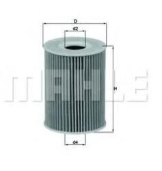 Mahle Original Filtru ulei MERCEDES C-CLASS T-Model (S203) (2001 - 2007) MAHLE ORIGINAL OX 380D