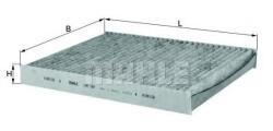 Mahle Original Filtru polen / aer habitaclu carbon activ VW TRANSPORTER V caroserie (7HA, 7HH, 7EA, 7EH) (2003 - 2016) MAHLE ORIGINAL LAK 182