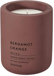 Blomus (Германия) Ароматна свещ BLOMUS FRAGA с аромат Bergamot Orange - Ø9 х 11 см - цвят кафяв (BLOMUS 69052)