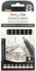 Pentel tűfilc Pointliner 8 db-os szett (YS20P-8)