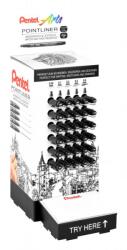 Pentel tűfilc Pointliner 30 db-os 5 féle írásképpel (S20P-30E)