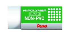 Pentel radír maszatmentes 43x18x11, 5mm NON-PVC (EZEE05E)