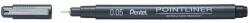 Pentel tűfilc Pointliner 0, 05 mm - fekete (S20P-05A)