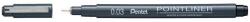 Pentel tűfilc Pointliner 0, 03 mm - fekete (S20P-03A)