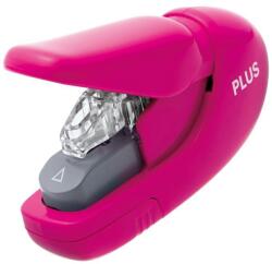 PLUS Corporation kapocsmentes tűző- és lyukasztógép - KÉZI - pink (31148)