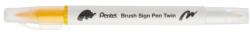 Pentel ecsettoll kétvégű Twin Brush Pen - citromsárga (SESW30C-T122E)