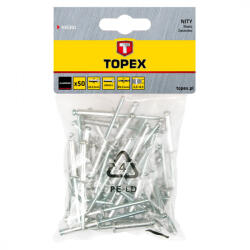 Topex Pop nituri 3, 2x8 mm 50 bucati (43E301)