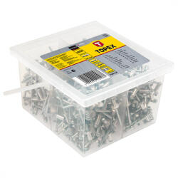 Topex Pop nituri 4, 0x10 mm 800 bucati (43E421)