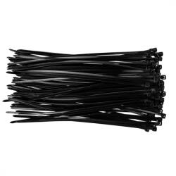 TOPEX Legaturi de cablu 3, 6 mm x 200 mm, negru, 100 bucati (44E976)