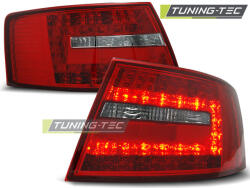 AUDI A6 C6 SEDAN 04.04-08 RED WHITE LED Tuning-Tec Hátsó Lámpa () (LDAU73)