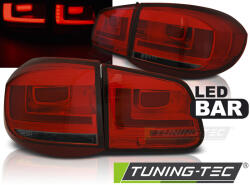 VW TIGUAN 07-07.11 RED SMOKE LED BAR Tuning-Tec Hátsó Lámpa (LDVWH4)