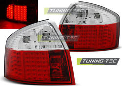  AUDI A4 10.00-10.04 RED WHITE LED Tuning-Tec Hátsó Lámpa (LDAU79)