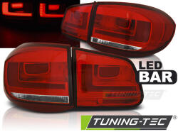 VW TIGUAN 07-07.11 RED WHITE LED BAR Tuning-Tec Hátsó Lámpa (LDVWH3)