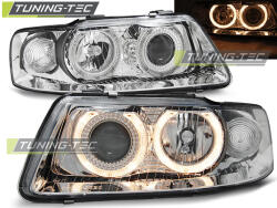 AUDI A3 09.00-05.03 ANGEL EYES CHROME Tuning-Tec Fényszóró (LPAU21)