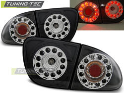 Seat LEON 04.99-08.04 BLACK LED Tuning-Tec Hátsó Lámpa (LDSE05)