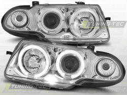 OPEL ASTRA F 09.91-08.94 Angel Eyes króm Tuning-Tec Fényszóró (LPOP01)