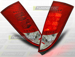 FORD FOCUS MK1 10.98-10.04 HATCHBACK RED WHITE LED Tuning-Tec Hátsó Lámpa (LDFO04)