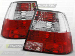 VW BORA 09.98-07.05 RED WHITE Tuning-Tec Hátsó Lámpa (LTVW64)