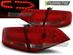 AUDI A4 B8 08-11 SEDAN RED WHITE LED Tuning-Tec Hátsó Lámpa (LDAU87)