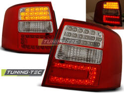 AUDI A6 05.97-05.04 AVANT RED WHITE LED Tuning-Tec Hátsó Lámpa (LDAU04)