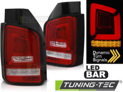 VW T5 04.03-09 RED WHITE FULL LED Tuning-Tec Hátsó Lámpa (LDVWL1)