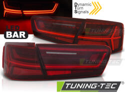 AUDI A6 C7 11-14 LIMOUSINE RED WHITE LED BAR SEQ Tuning-Tec Hátsó Lámpa (LDAUG0)