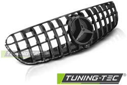  MERCEDES GLC W253 15- GT-R STYLE FÉNYES BLACK Tuning-Tec Hűtőrács (GRME45)