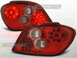  PEUGEOT 307 04.01-07 RED WHITE LED Tuning-Tec Hátsó Lámpa (LDPE02)