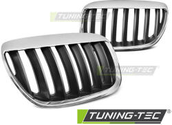  BMW X5 E53 LCI 04-06 BROWS CHROME BLACK Tuning-Tec Hűtőrács (GRBMB9)