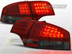  AUDI A4 B7 11.04-11.07 SEDAN RED SMOKE LED Tuning-Tec Hátsó Lámpa (LDAU54)
