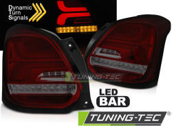 SUZUKI SWIFT VI 17- RED SMOKE LED Tuning-Tec Hátsó Lámpa (LDSI12)