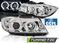 BMW E90/E91 03.05-08.08 ANGEL EYES CCFL CHROME Tuning-Tec Fényszóró (LPBMH6)