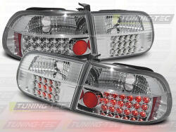 Honda CIVIC 09.91-08.95 3D CHROME LED Tuning-Tec Hátsó Lámpa (LDHO03)
