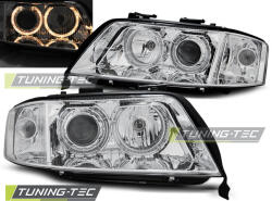 AUDI A6 A6 06.01-05.04 ANGEL EYES CHROME Tuning-Tec Fényszóró (LPAU81)