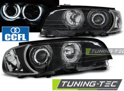  BMW E46 04.99-08.01 COUPE CABRIO ANGEL EYES CCFL BLACK Tuning-Tec Fényszóró (LPBMB7)