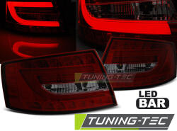 AUDI A6 C6 SEDAN 04.04-08 RED SMOKE LED 7PIN Tuning-Tec Hátsó Lámpa (LDAUC6)