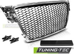  AUDI A4 B8 08-11 CHROME RS-STYLE Tuning-Tec Hűtőrács (GRAU02)