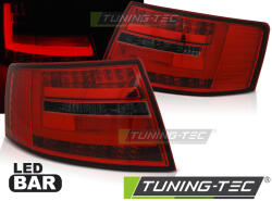  AUDI A6 C6 SEDAN 04.04-08 RED WHITE LED BAR 6-PIN Tuning-Tec Hátsó Lámpa (LDAUG3)