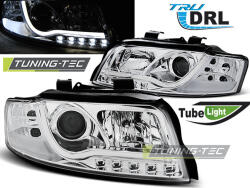 AUDI A4 10.00-10.04 TUBE LIGHTS CHROME TRU DRL Tuning-Tec Fényszóró (LPAUB2)