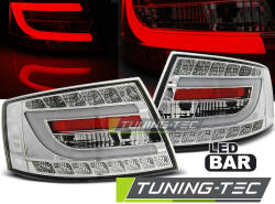 AUDI A6 C6 SEDAN 04.04-08 CHROME LED 6PIN Tuning-Tec Hátsó Lámpa (LDAUB8)