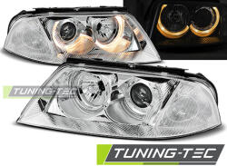 VW PASSAT 3BG B5 FL 09.00-03.05 ANGEL EYES CHROME Tuning-Tec Fényszóró (LPVW33)