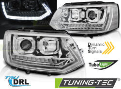 VW T5 2010-2015 LED TUBE LIGHT CHROME T6 LOOK Tuning-Tec Fényszóró () (LPVWS5)