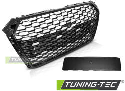  AUDI A4 B9 15-19 GLOSSY BLACK RS4 STYLE Tuning-Tec Hűtőrács (GRAU75)