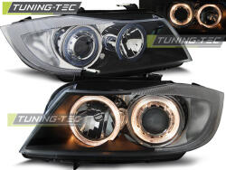  BMW E90/E91 03.05-08.08 ANGEL EYES BLACK Tuning-Tec Fényszóró (LPBM89)