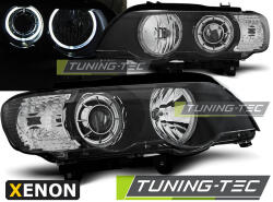 BMW X5 E53 09.99-10.03 LED LED ANGEL EYES XENON BLACK Tuning-Tec Fényszóró (LPBMD3)