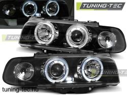 BMW E38 Angel Eyes fekete 06.94-08.98 Tuning-Tec Fényszóró (LPBM37)
